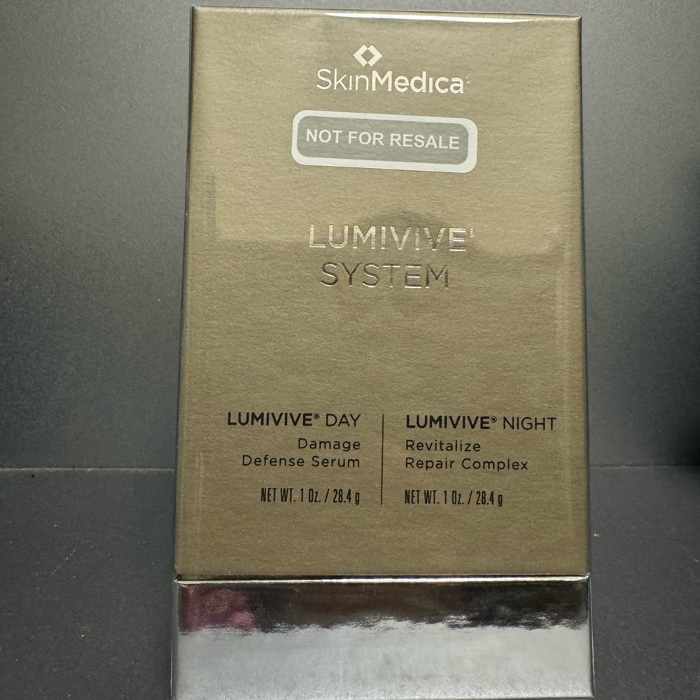 SkinMedica LUMIVIVE System Set for Day and Night 1oz each bottle SALE!!